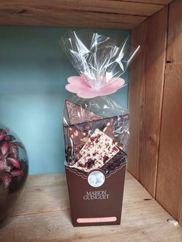 Boite sac 3 chocolats