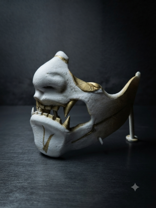 Ghost of Yotei – Custom Controller Mount (Gold Edition)