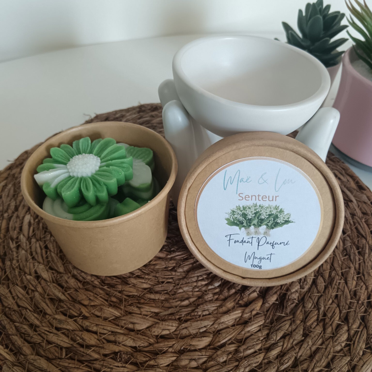 🌿Mini box Fondant parfumé – Muguet