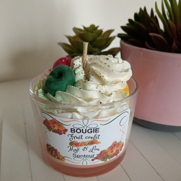Bougie fruits confit