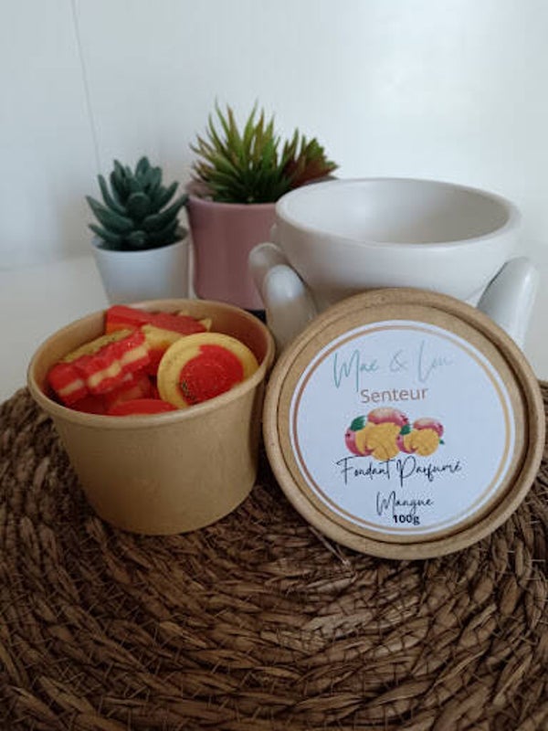 Mini box fondant parfumé Mangue