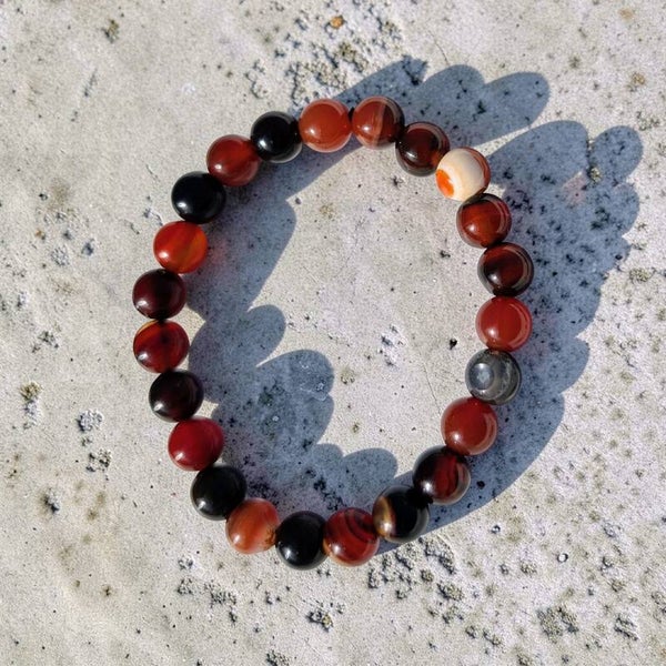 Armband Achat für innere Stabilität & Schutz