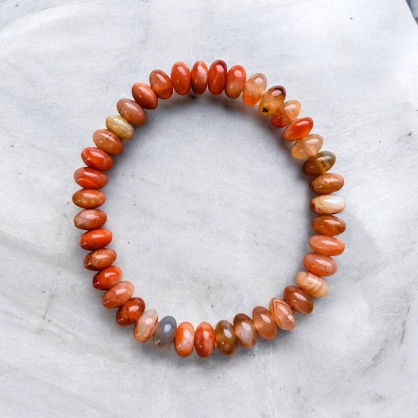 Armband Karneol  für Energie & Selbstvertrauen