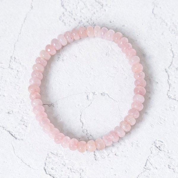 Armband Morganit für Herz & Selbstwert