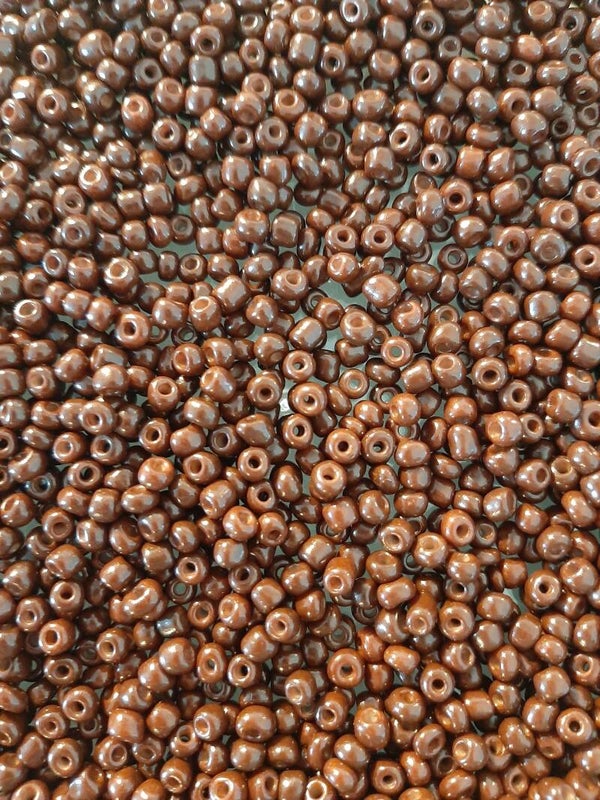 Rocailles 4mm Copper Gold metallic- 20 gram