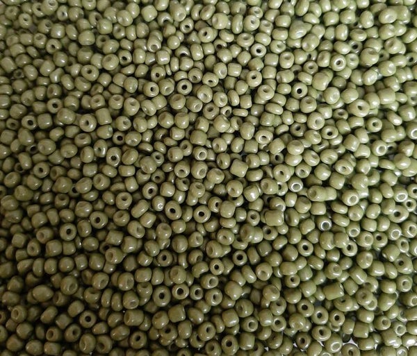 Rocailles 4mm Calliste green- 20 gram