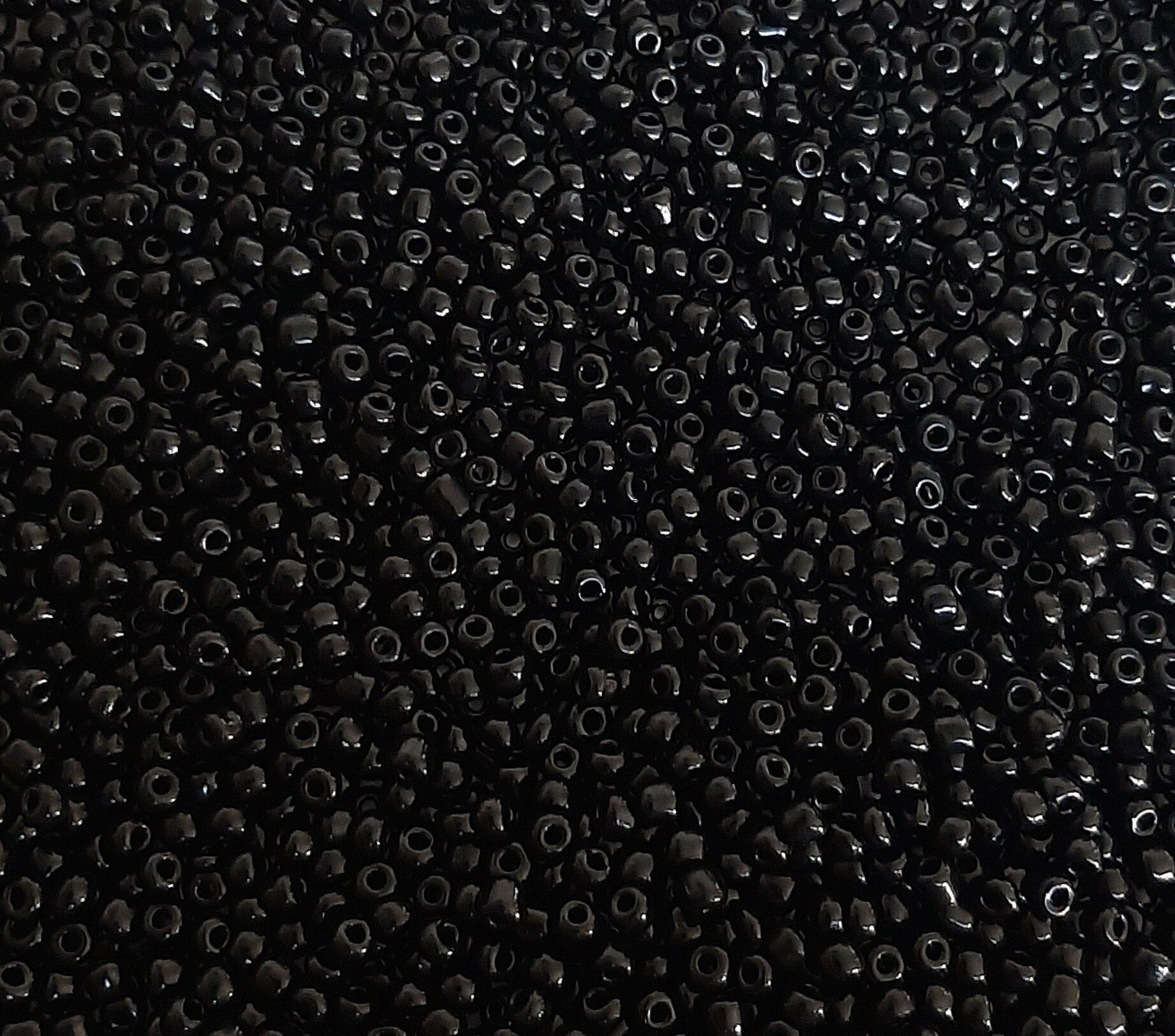 Rocailles 4mm Black- 20 gram