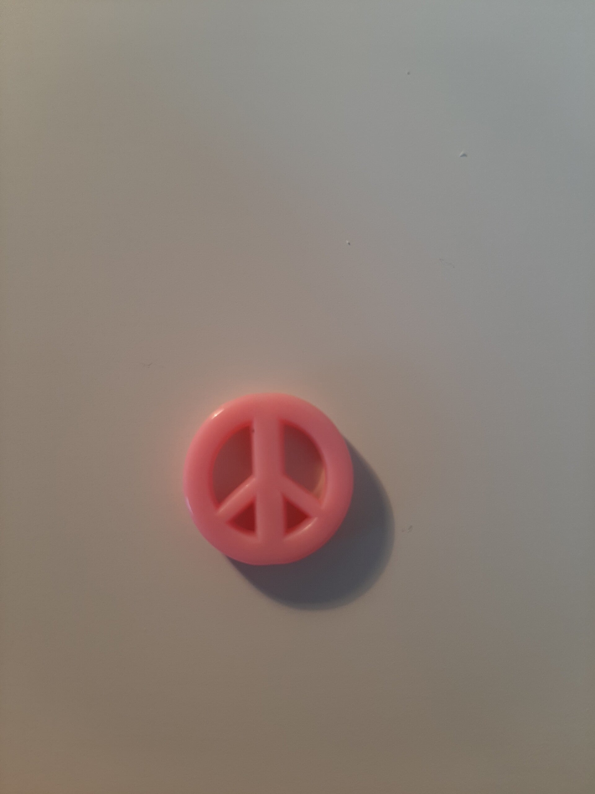 Peaceteken Roze