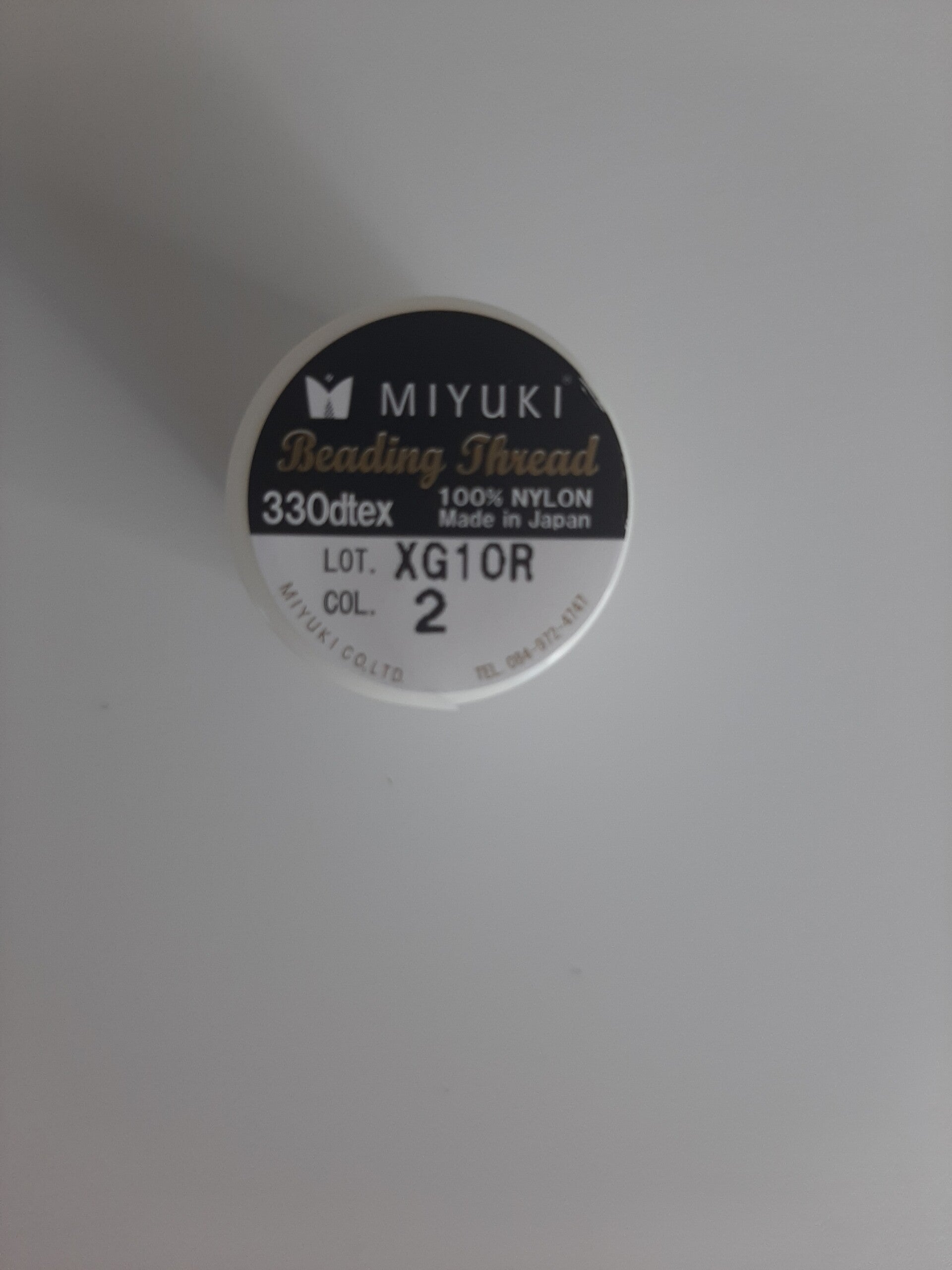 Miyuki draad beading Off White