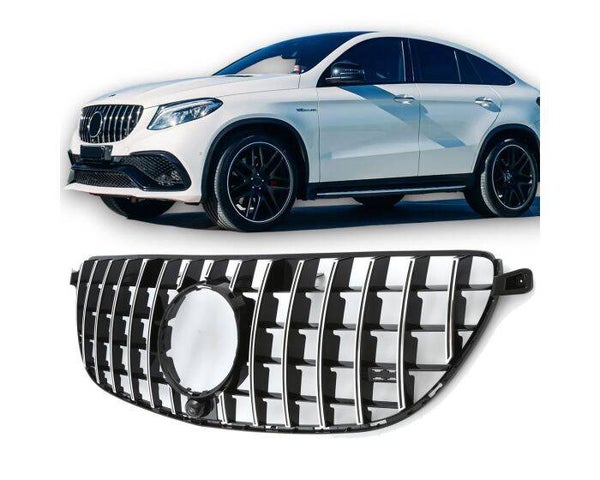 Sport Panamericana Grille geschikt voor Mercedes W166 GLE63 AMG & C292 GLE Coupe 63AMG 2015-2018