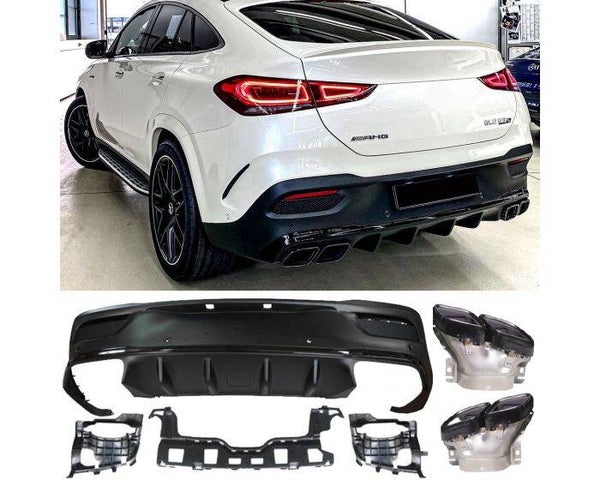 Sport Diffuser geschikt voor Mercedes C167 GLE-Klasse Coupe met AMG-Line