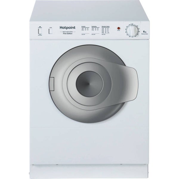 Hotpoint NV4D 01 P (UK) Vented Tumble Dryer - White 4kg