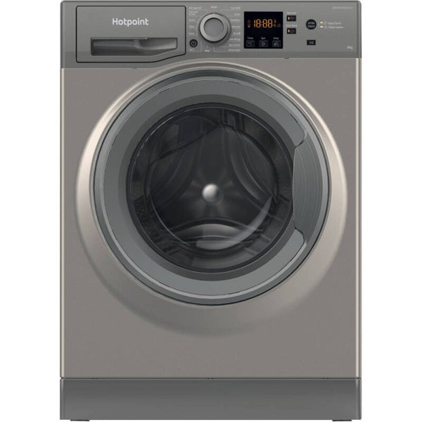 Hotpoint NSWM 864CGG UK N 8kg 1600 spin - Graphite
