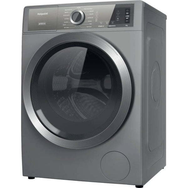 Hotpoint H8 W946SB UK 8kg 1400 spin - Silver
