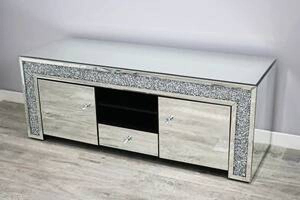 Mocka Diamond Crush TV Unit