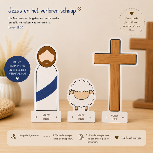 BlessingStory Paper Doll Jezus