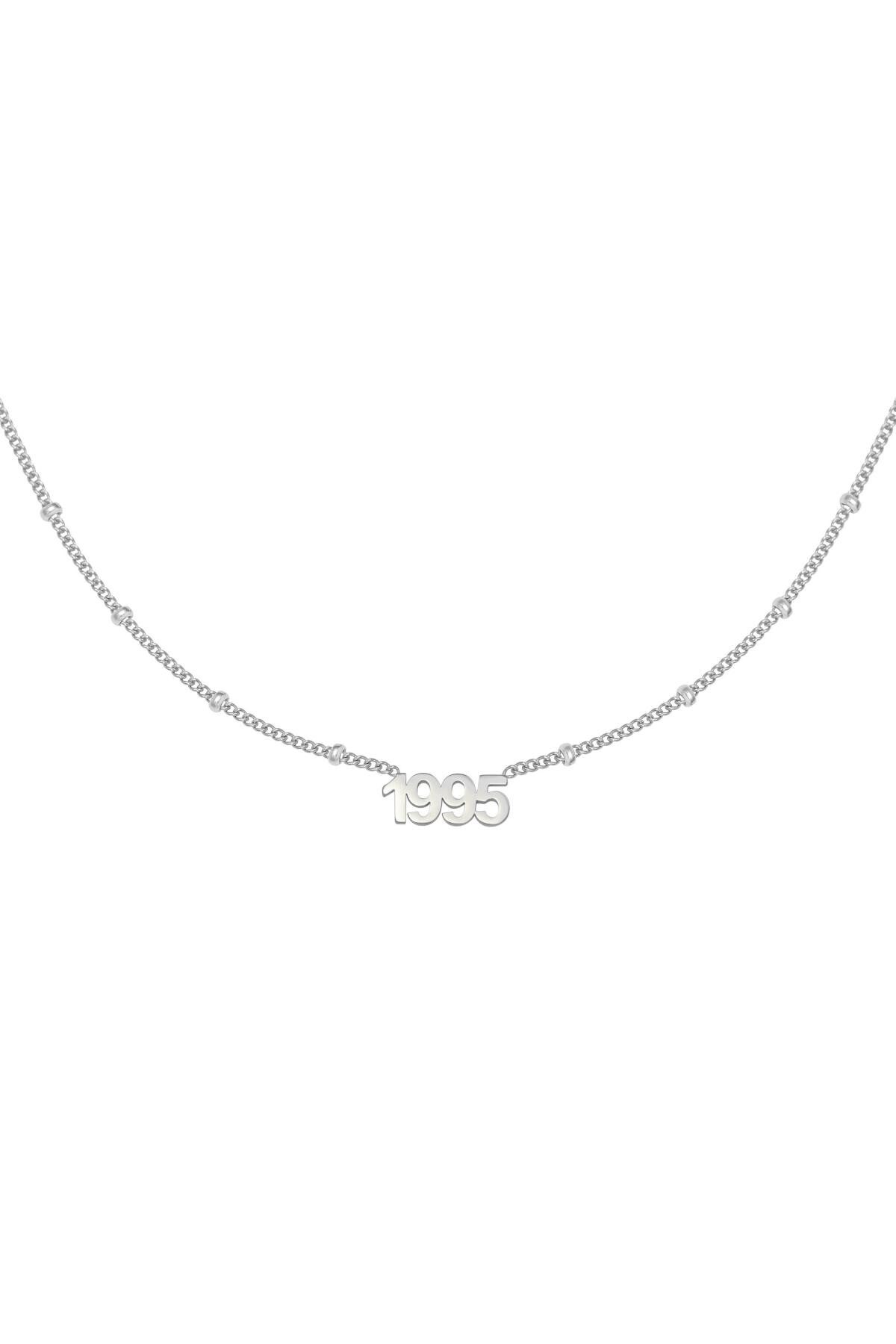 Ketting Year 1995 Zilver Stainless Steel