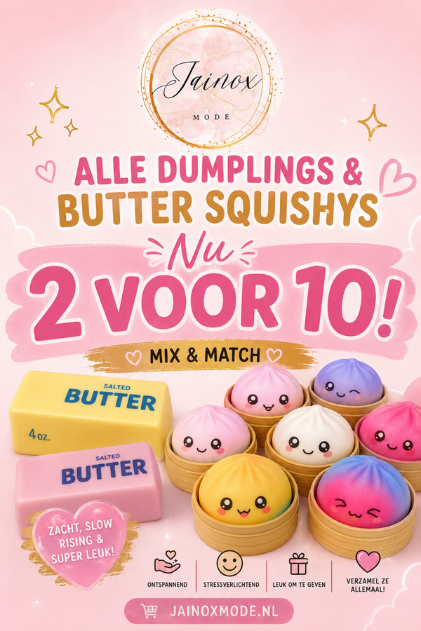 🎉 Actie: 2 Squishy’s voor maar €10!