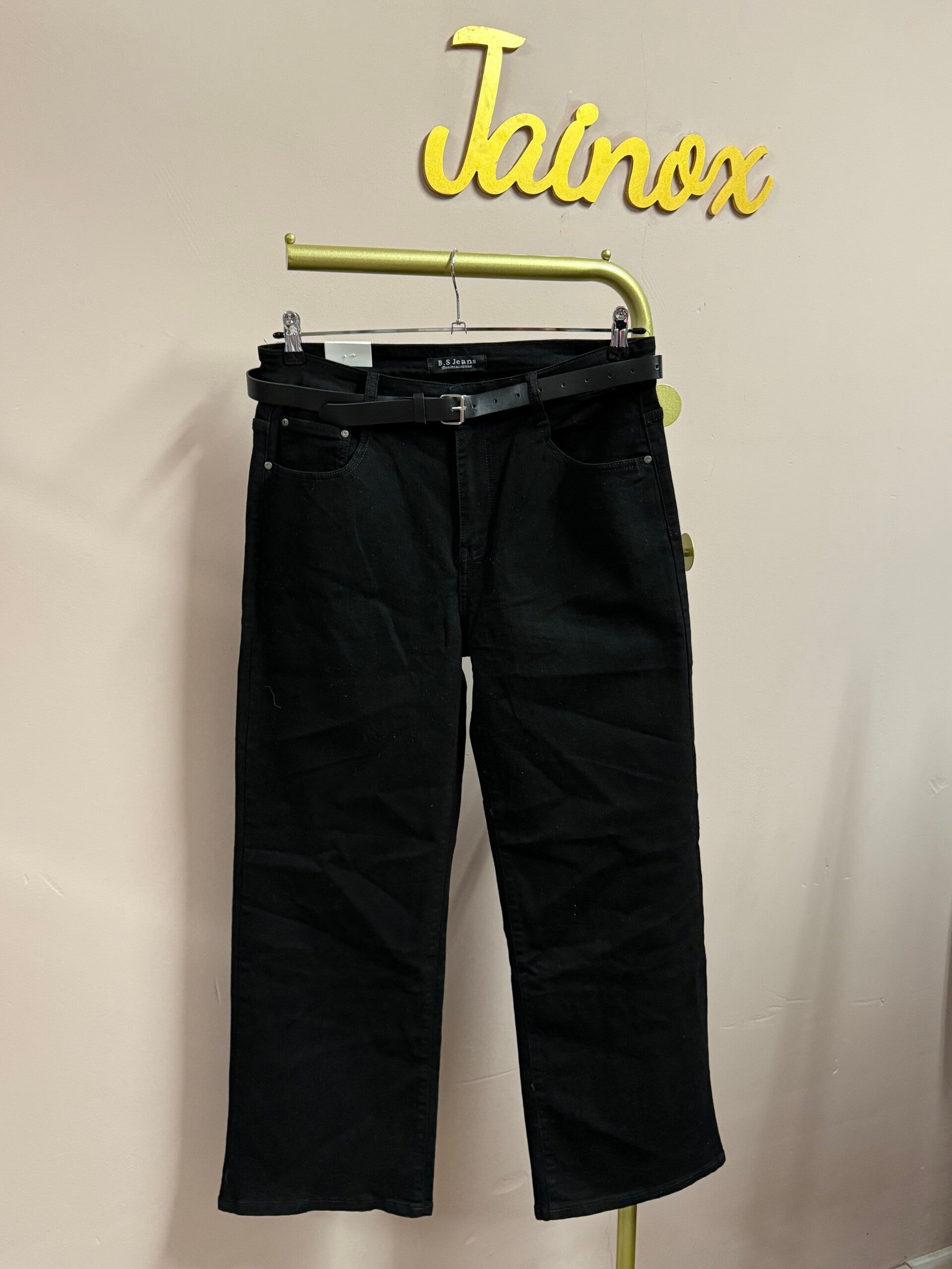 BS jeans wide leg Black