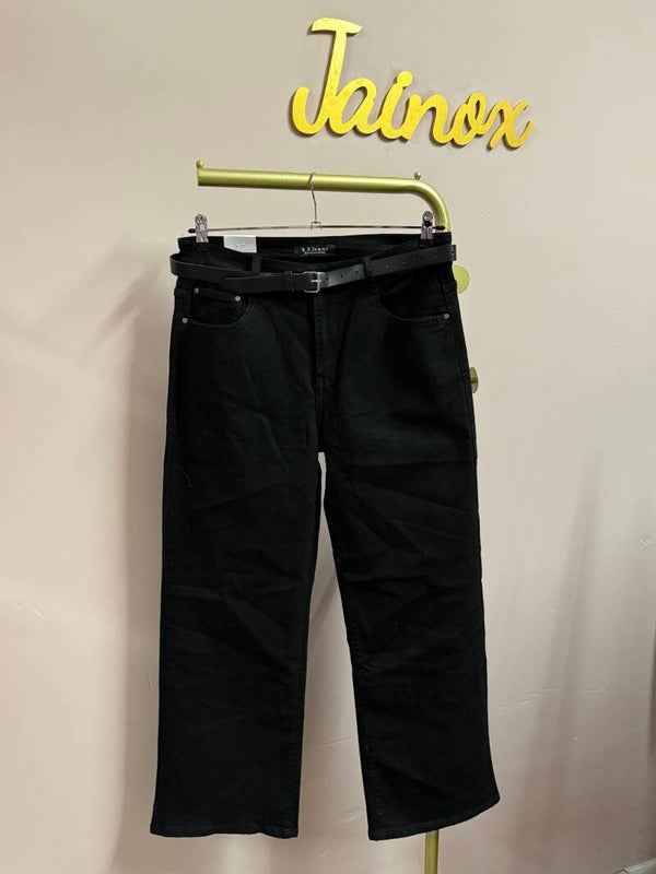 BS jeans wide leg Black