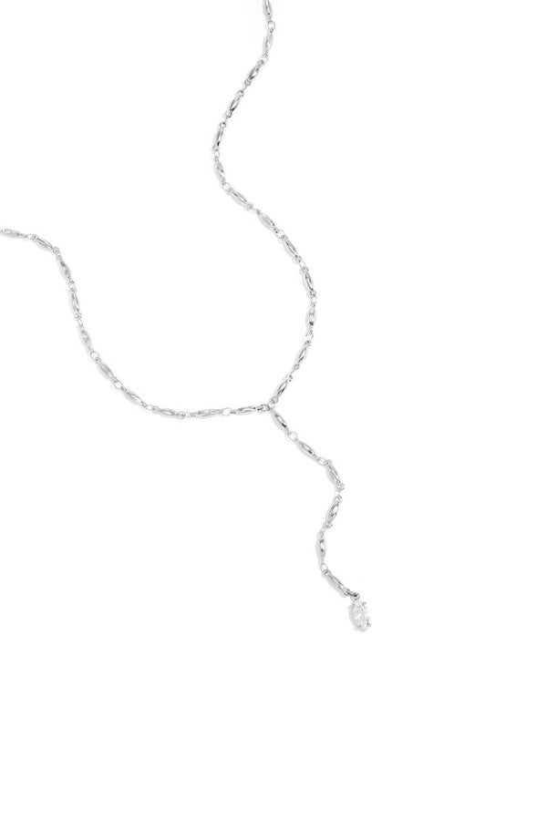 Ketting met hangende rhinestone