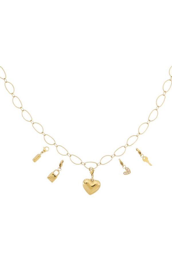 DIY ketting big heart
