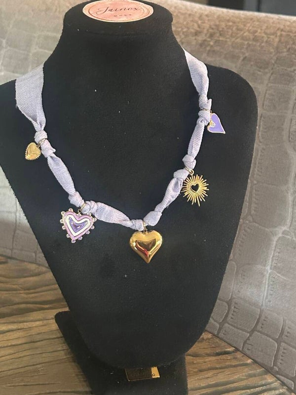 Ketting purple love