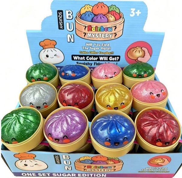 Squishy Dumpling Sugar Glitter 5.5cm