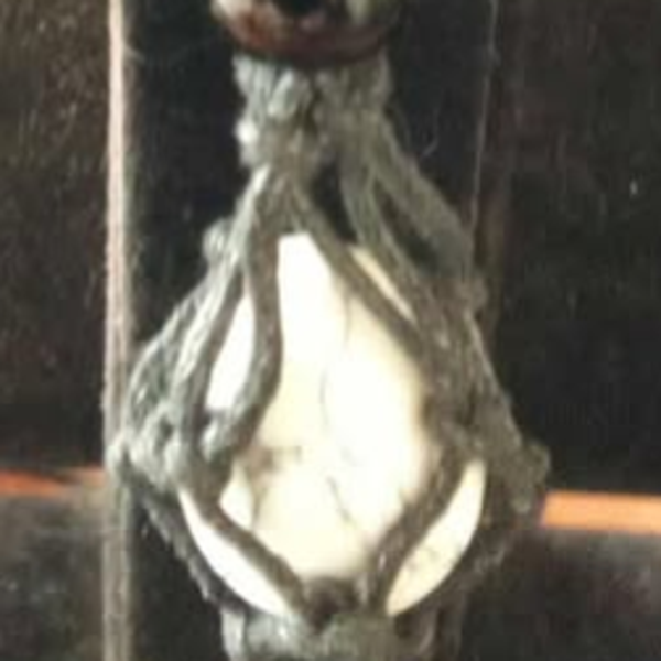 Collier porte pierres - Corde