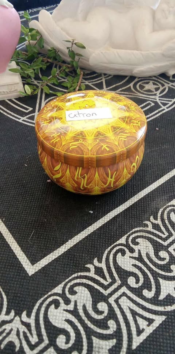 Bougie pot décoratif
