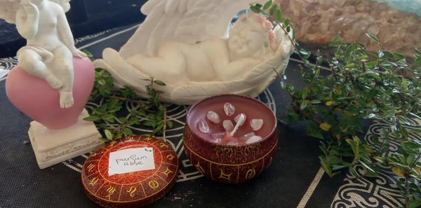 Bougie pot décoratif