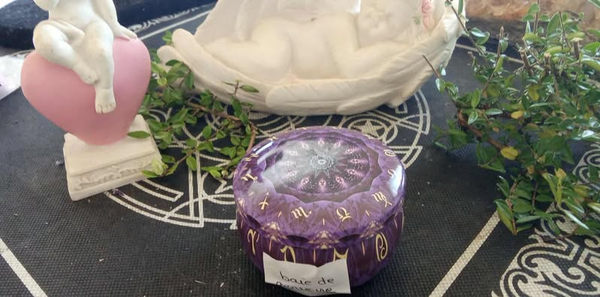 Bougie pot décoratif