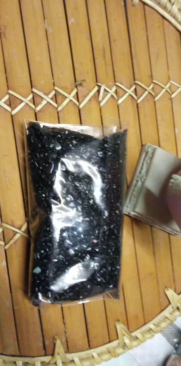 Obsidienne Noire A Chips de pierres naturelles 3-5mm