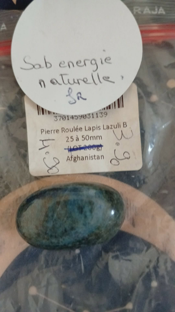 Lapis Lazuli pierre roulée - Qualité A