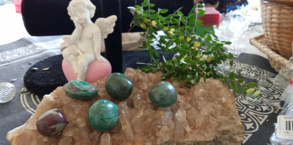 pierre roulee chrysocolle perou A