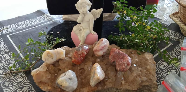 pierre roulee agate crazy lace