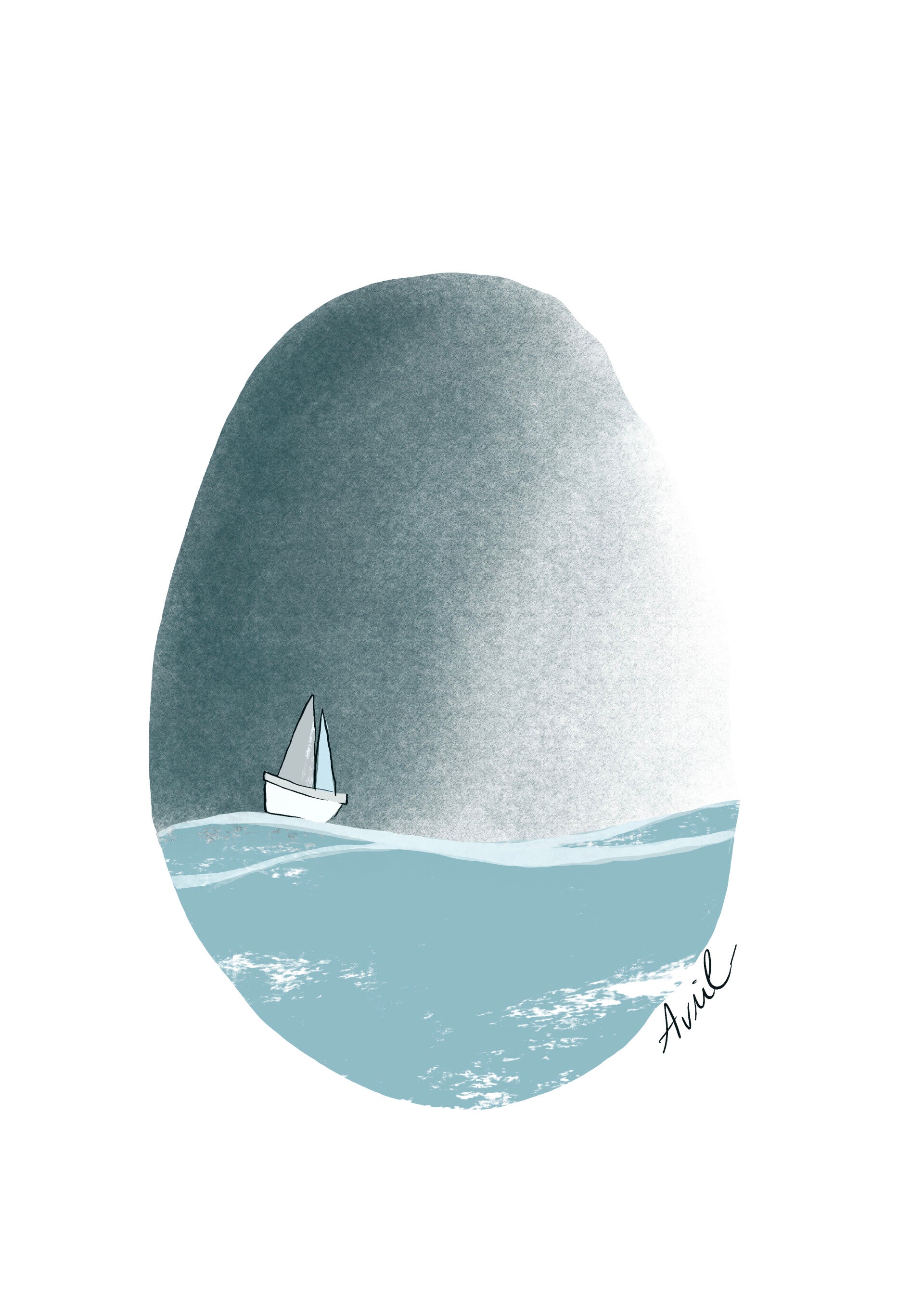 Carte « Le bateau »