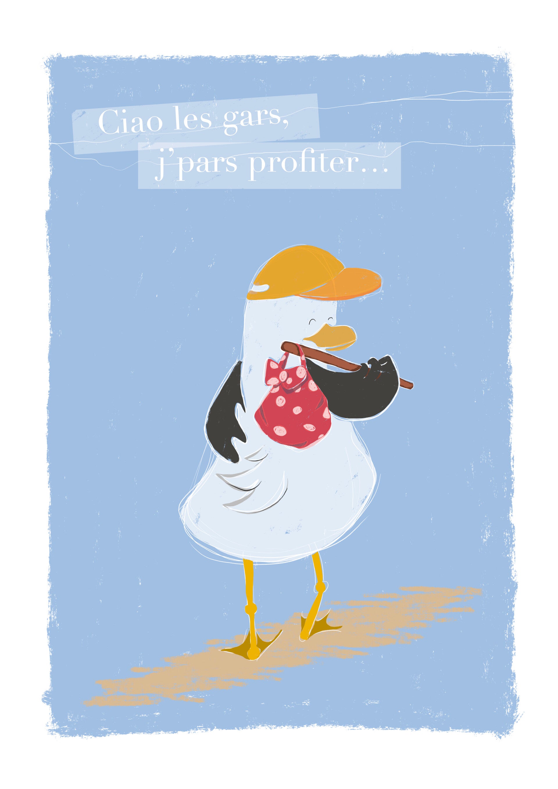 Carte « Ciao les gars »