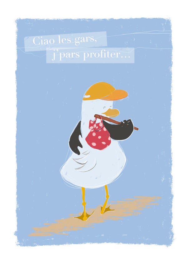 Carte « Ciao les gars »