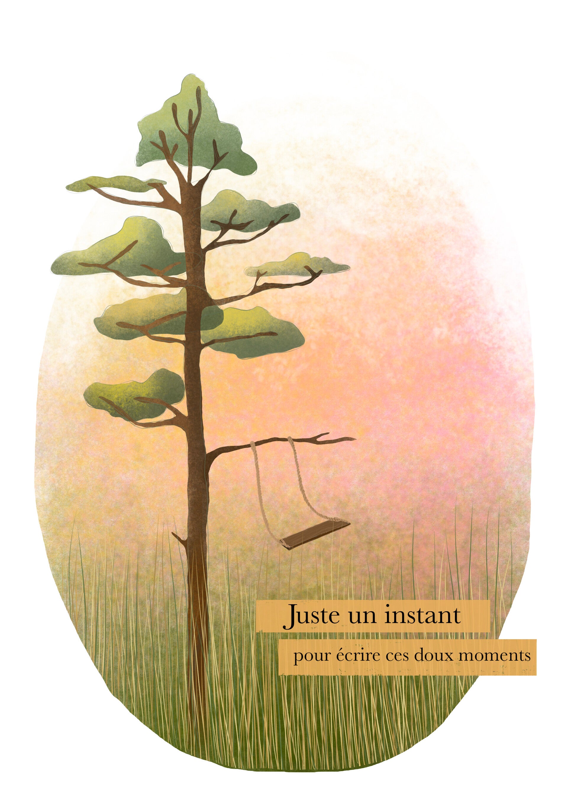 Carte « Juste un moment »
