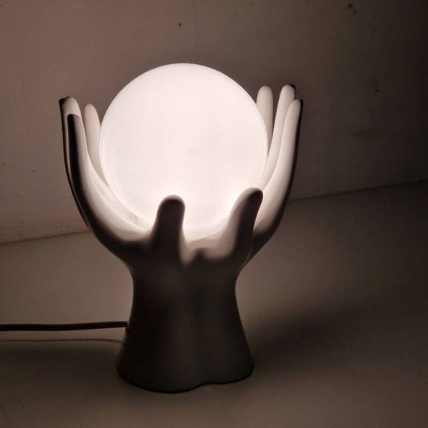 Handenlamp – vintage designlamp, jaren 80