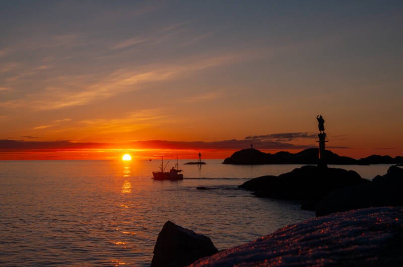 Svolvær solnedgang