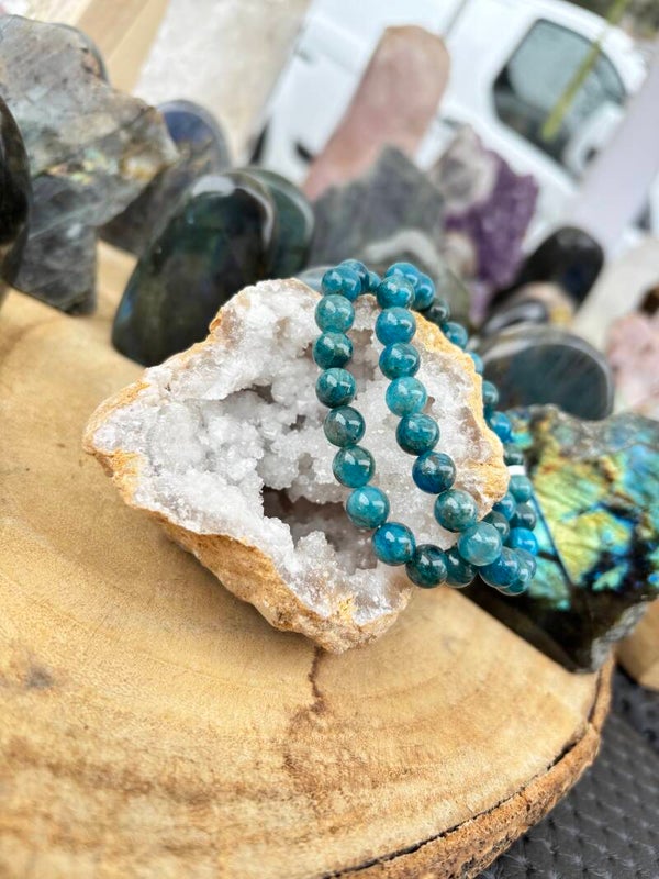 Bracelet en Apatite