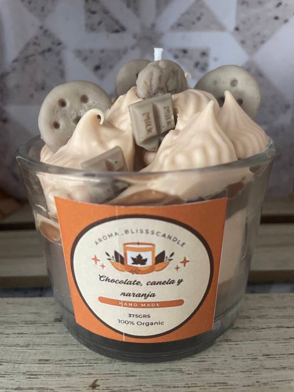 Canela naranja y chocolate