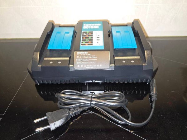 Lader for Makita batterier dobbel 6amp.