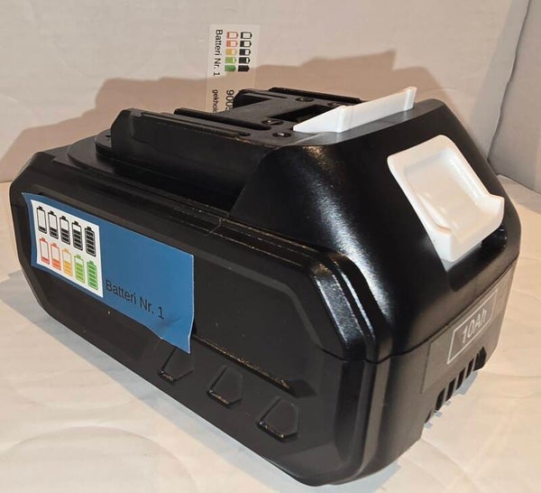 Super Batteri 10Ah Passer Makita verktøy Higher Output.