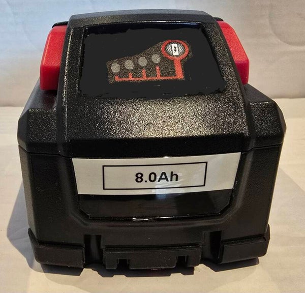 M18 8,0Ah passer Milwaukee verktøy