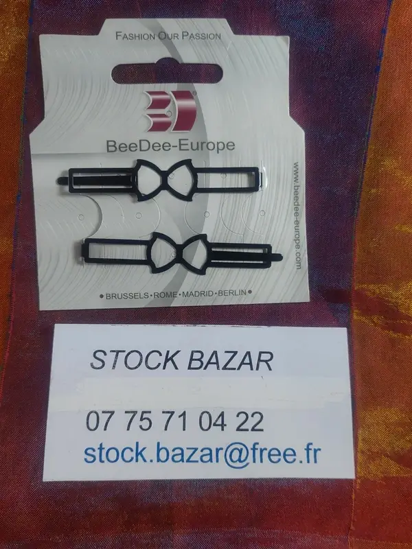 Lot de barrettes pinces épingles modèles petit noeud
