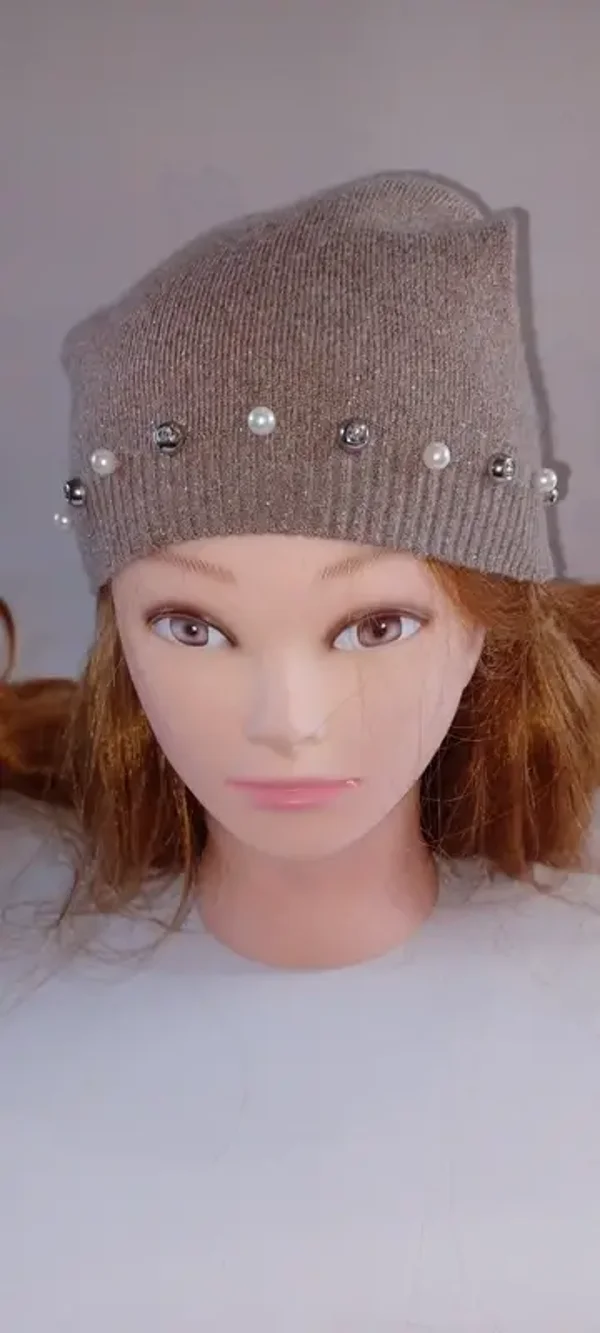 Bonnet taupe