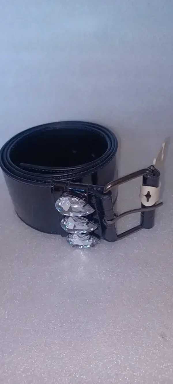 Ceinture noire "diamant"